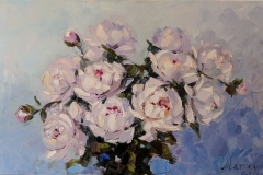 peonies-on-blue.-2019.-oil-on-canvas-40x60-cm