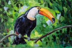 toucan-tropic-series.-2021.-oil-on-canvas-40x60-cm